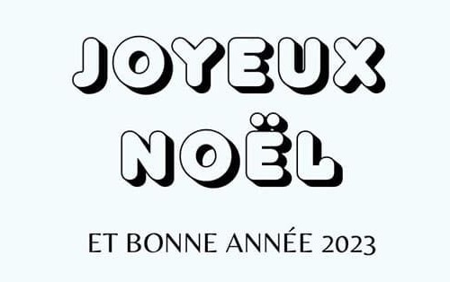 Bonnes fêtes de fin d'année